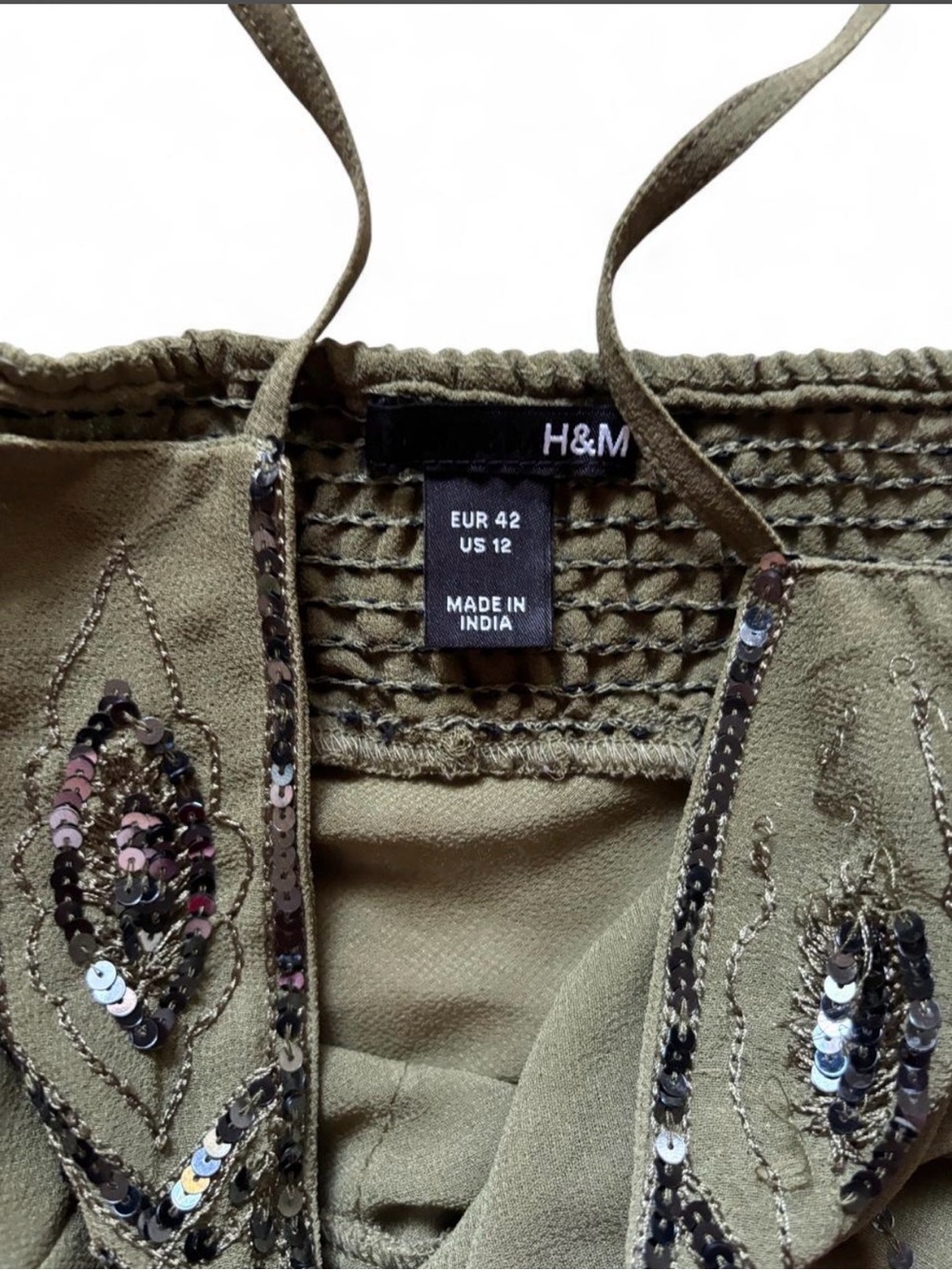 H&M Sequin Cami Top - Picture 3 of 3